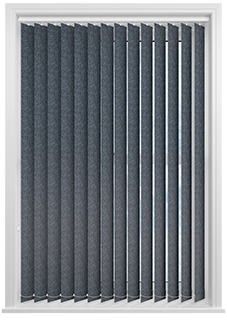 Juno (Blackout), Highland Blue - Vertical Blind
